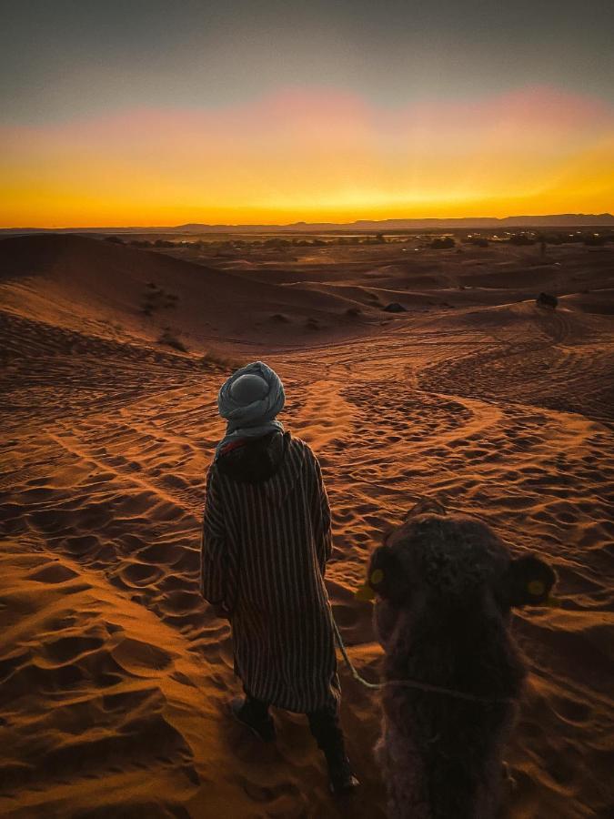 فندق Sahara Camel Tours Camp مرزوكة المظهر الخارجي الصورة