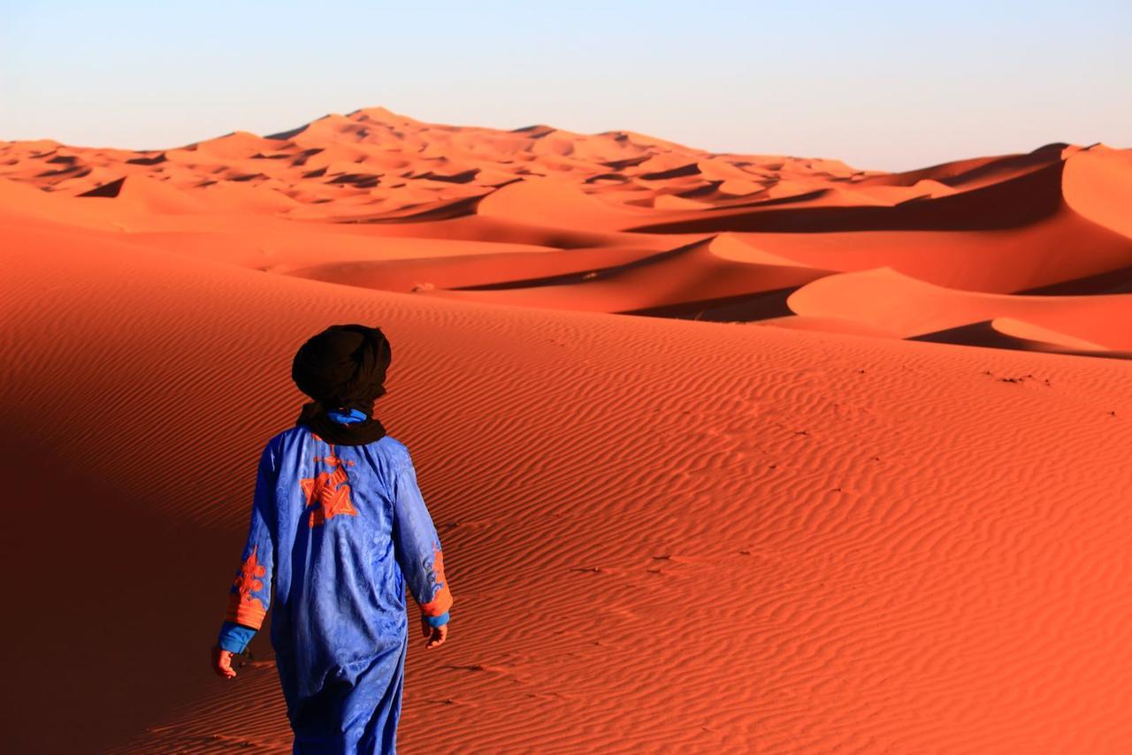 فندق Sahara Camel Tours Camp مرزوكة المظهر الخارجي الصورة