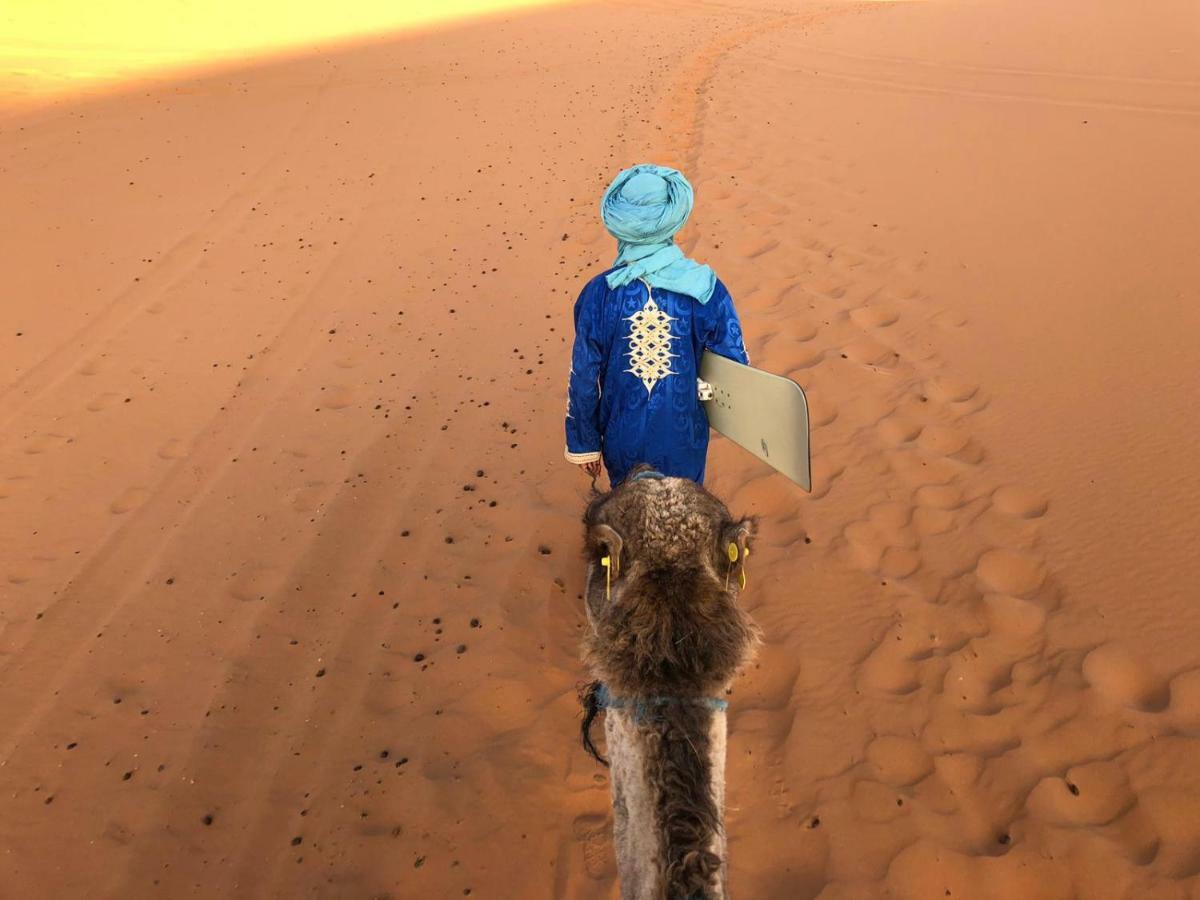 فندق Sahara Camel Tours Camp مرزوكة المظهر الخارجي الصورة